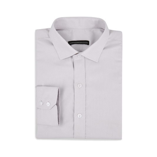 Camisa Blanco Perla Dobby