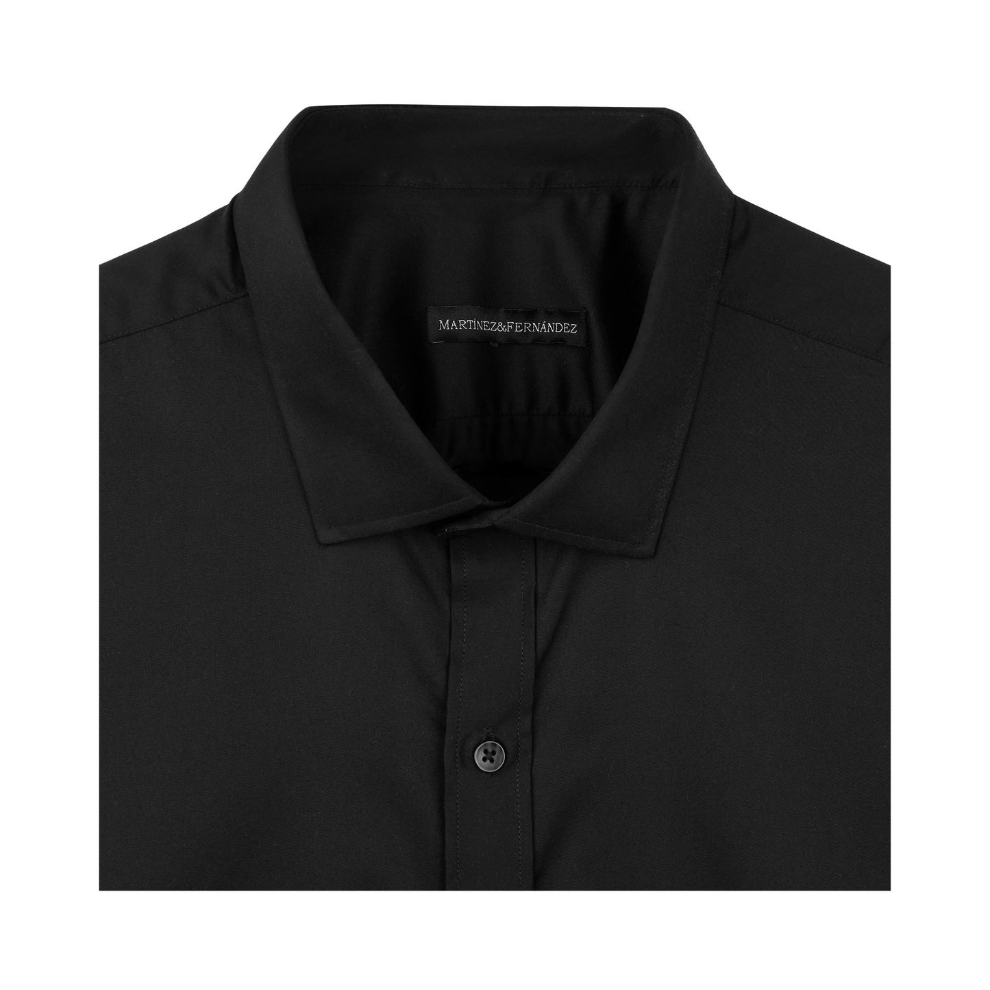 Camisa Negra Popelina